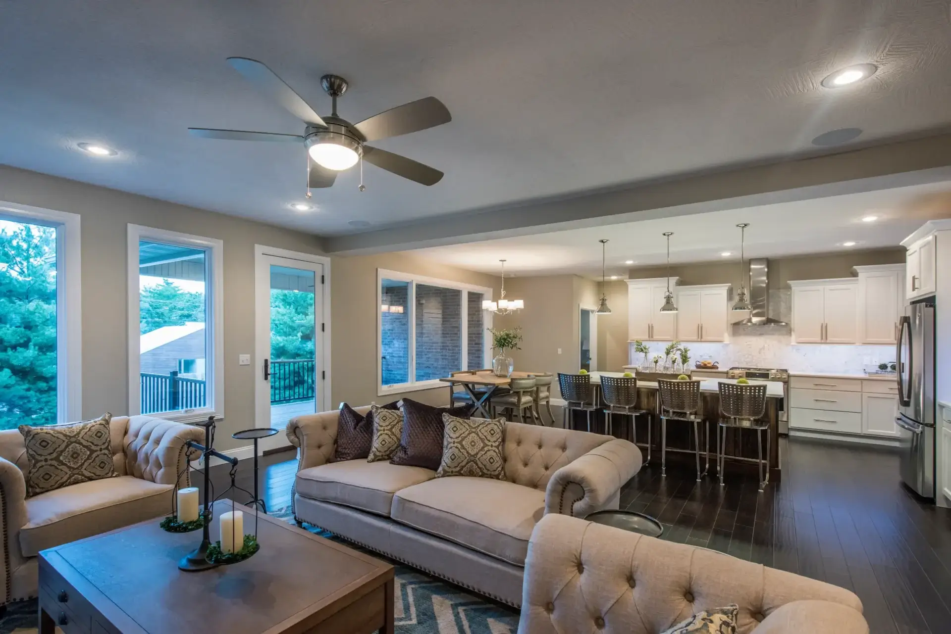 Image of interior of house - custom homes