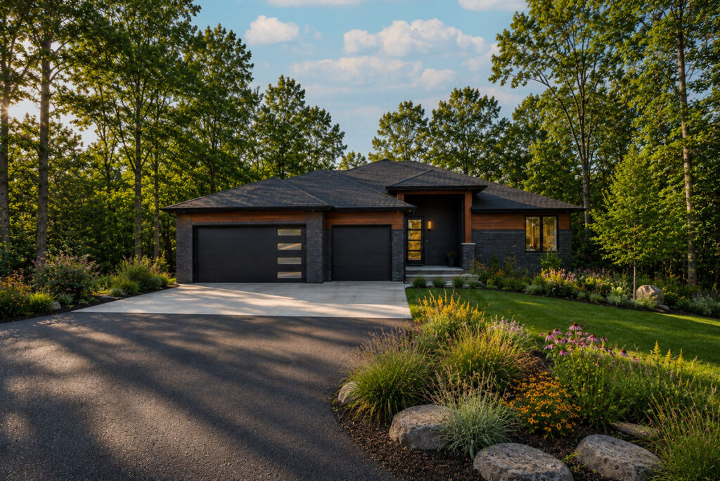 Custom home exterior - Rogersville, MO