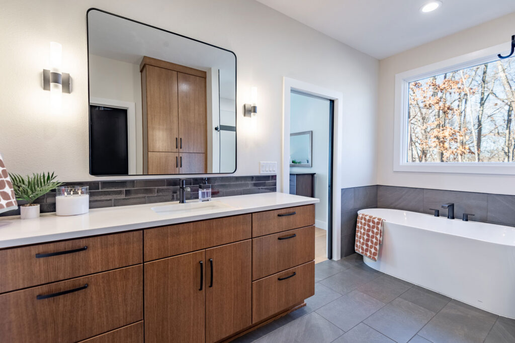 Primary bathroom with soaking tub - Rogersville, MO