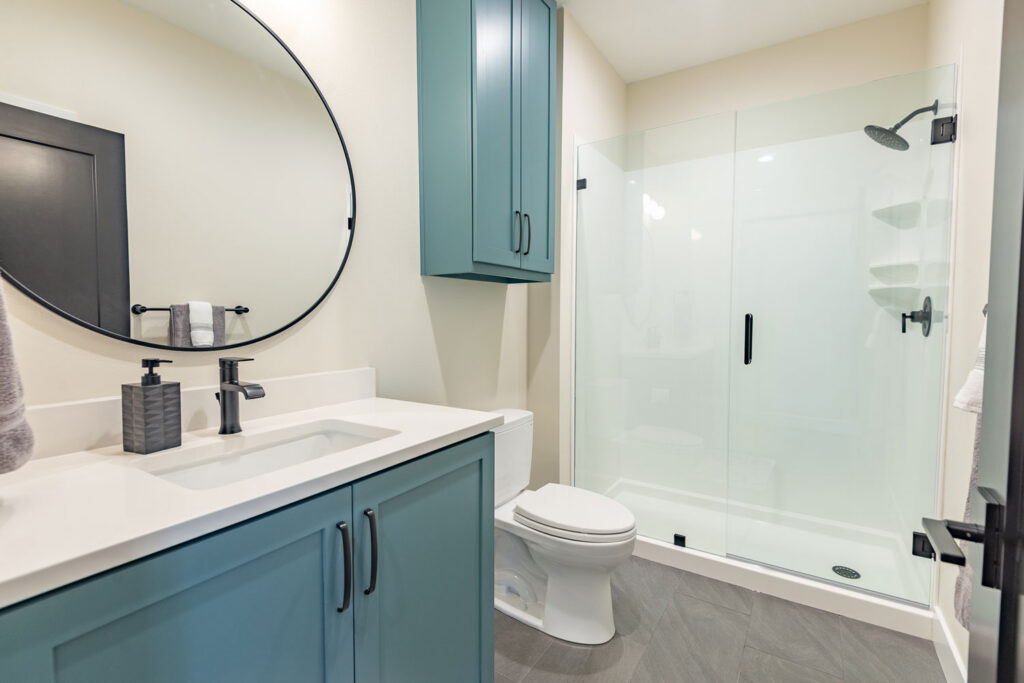Guest bathroom with walk-in shower - Rogersville, MO